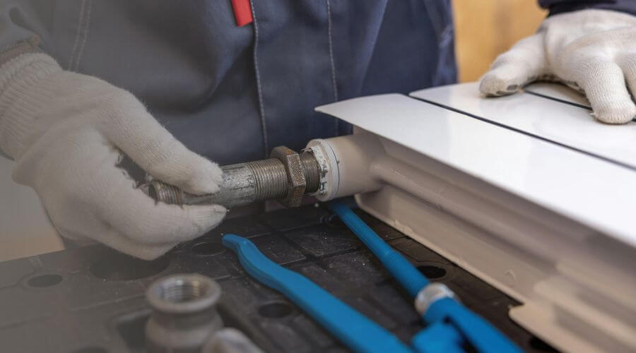 Professional water heater repair services in Libertyville, IA